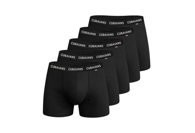 CUBAIANS Retro Boxer Jobabo Herren Boxershort 5er Pack Unterwäsche für Männer aus Baumwolle (5er Pack) Geschenkbox im Zigarrenstyle, ganz ohne kratzenden Zettel von CUBAIANS