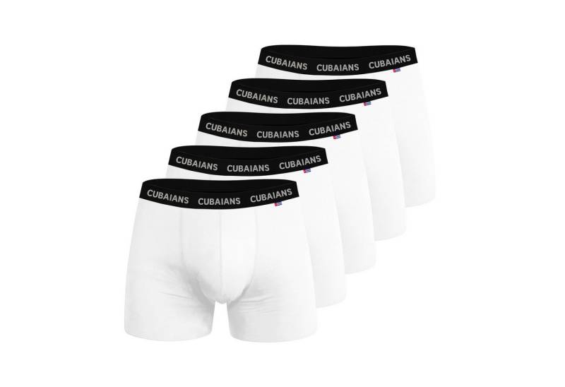 CUBAIANS Retro Boxer Jobabo Herren Boxershort 5er Pack Unterwäsche für Männer aus Baumwolle (5er Pack) Geschenkbox im Zigarrenstyle, ganz ohne kratzenden Zettel von CUBAIANS