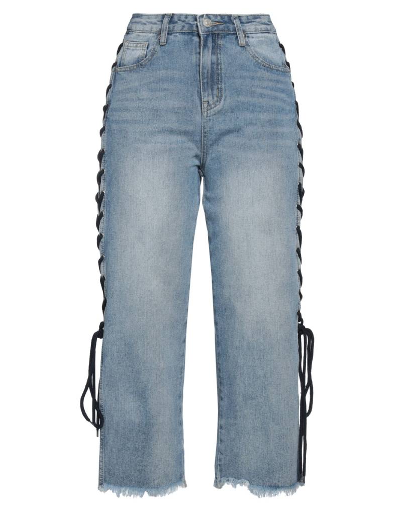 CUBIC Jeanshose Damen Blau von CUBIC