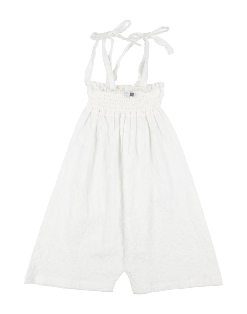 CUCÙ LAB Playsuit Kinder Weiß von CUCÙ LAB