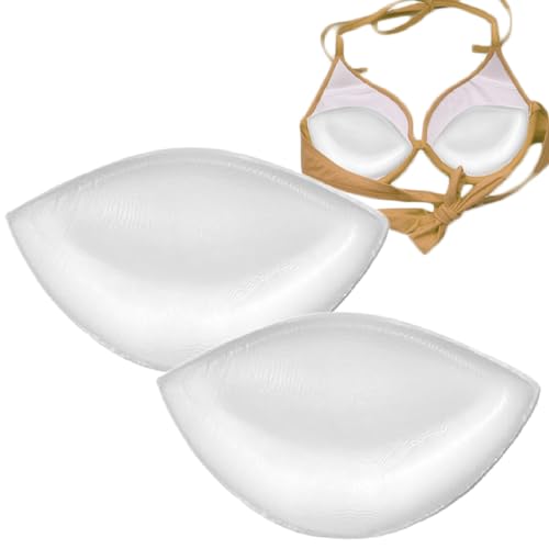 CUKIN BH Einlagen Silikon Push Up BH-Einlagen Herausnehmbaren Silikon BrüSte BH Pads UnterwäSche Bikini BH EinsäTze Pads von CUKIN