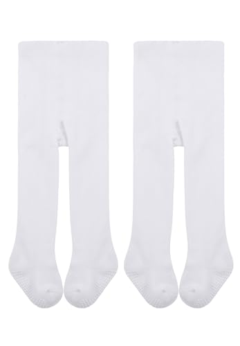 CULACCINO Baby Strumpfhose für Mädchen baby leggings Kinder strumpfhose Set Mit Rutschfeste Fußsohle Mehrfarbig Warme Kinderstrumpfhose von CULACCINO