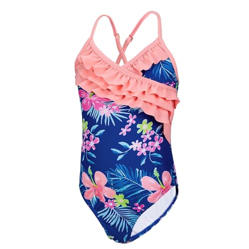 CULACCINO Badeanzug Mädchen Baby Schwimmen Einteilige mit Spaghettiträgern 110/2-4 Jahre von CULACCINO