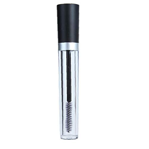 1PC 10ml Leeres Mascara Rohr Mit Wimpern Wand Wimper-Wachstum Ölbehälter Wiederverwendbaren Leere Flasche Schlauch-Behälter Für Zu Hause Und Unterwegs (Schwarz) von CULER