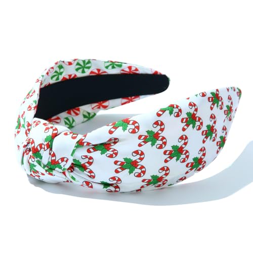 CULHEITE Haarband mit weihnachtlichem Knoten, für Mädchen und Frauen, Baum, rutschfest, modisches Haar-Accessoire, Urlaubsgeschenk von CULHEITE