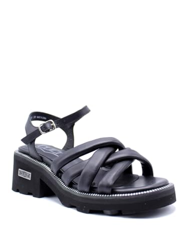 CULT Sandalen mit Absatz für Damen - Schwarz Modell CLW452600 CLW452600 Leder, Schwarz , 37 EU CULT Sandalen mit Absatz für Damen - Schwarz Modell CLW452600 CLW452600 Leder, Schwarz , 37 EU von CULT