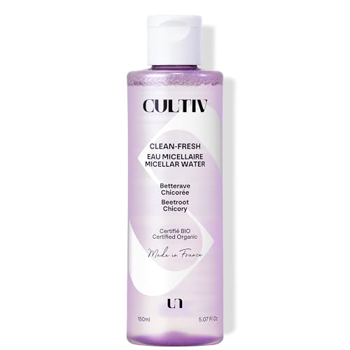 CULTIV - Bio-Mizellenwasser 200 ml – sanfte Make-up-Entfernung – 99 % natürlich – Feuchtigkeit und Pflege Bio – weiche und pflegende Haut – ohne Parfum, ohne Allergene CULTIV - Bio-Mizellenwasser 200 ml – sanfte Make-up-Entfernung – 99 % natürlich – Feuchtigkeit und Pflege Bio – weiche und pflegende Haut – ohne Parfum, ohne Allergene von CULTIV