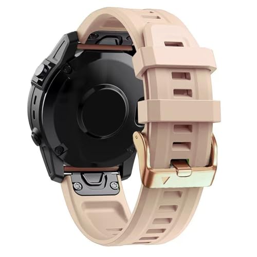 CUNUJIX Quickfit Silikon Armband für Garmin Fenix 7S/ Fenix 6S/ Fenix 5S/ Fenix 8 43mm/ epix Pro 42mm, 20mm Dünnes Weiches Sport Wasserdichtes Ersatzband für Garmin 7S Solar/6S Pro/5S Plus Damen von CUNUJIX