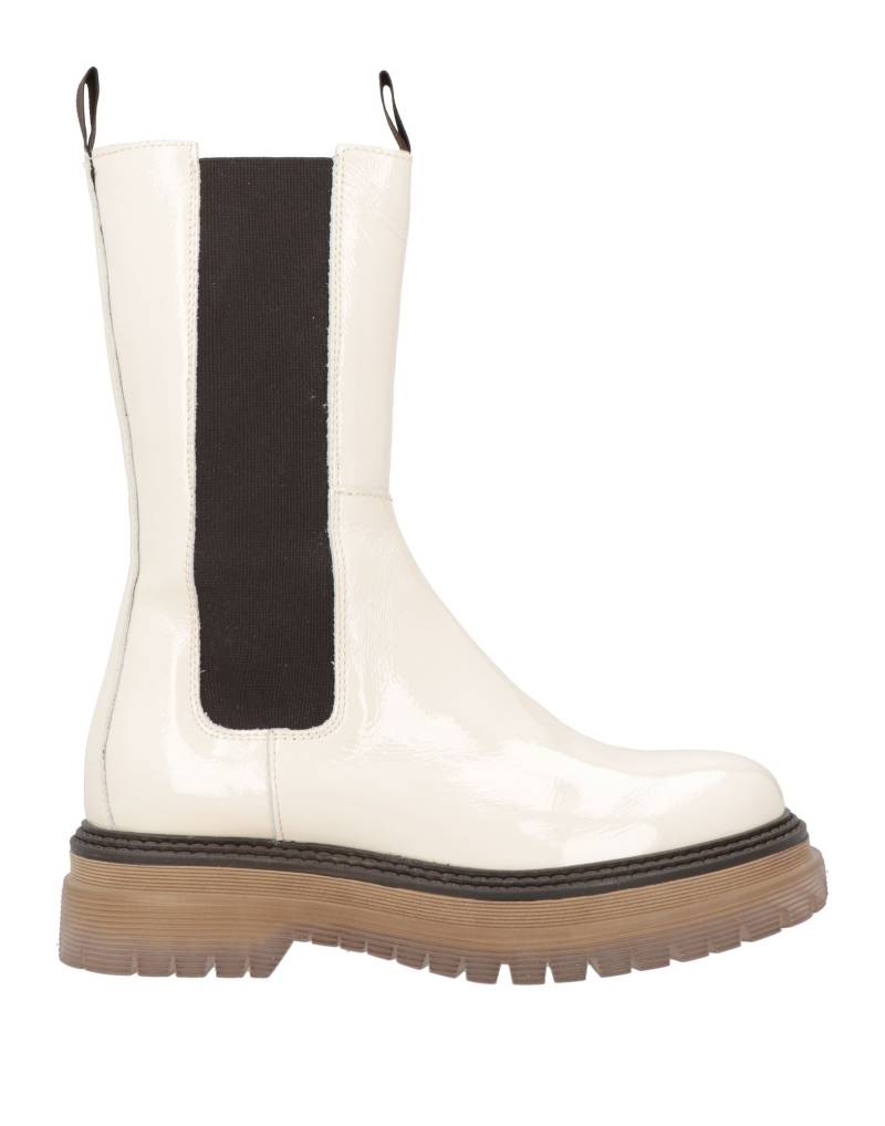 CUOIERIA Stiefelette Damen Weiß von CUOIERIA