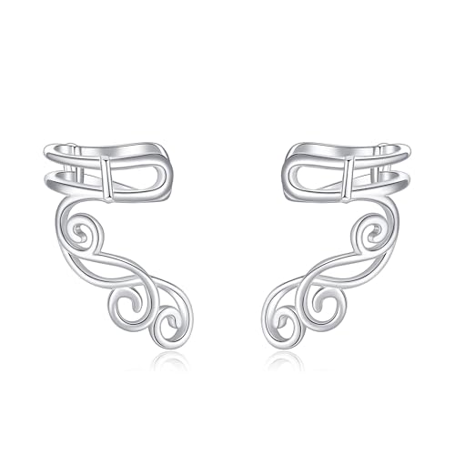 CUPENDA Ohrringe ohne Piercing 925 Sterlingsilber Ohrkletterer Ohrringe Knorpelohrringe Schmuck für Frauen von CUPENDA