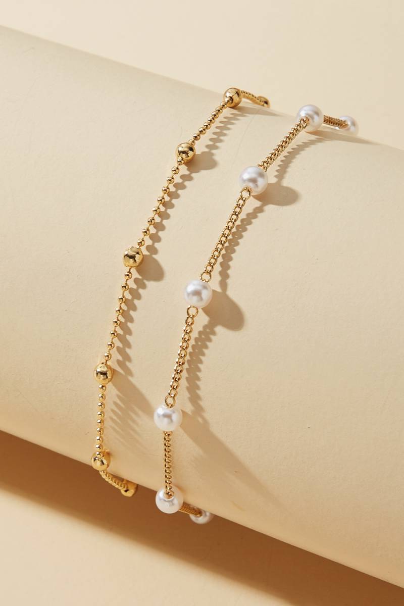 Armband-Set mit Kunstperlen von CUPSHE