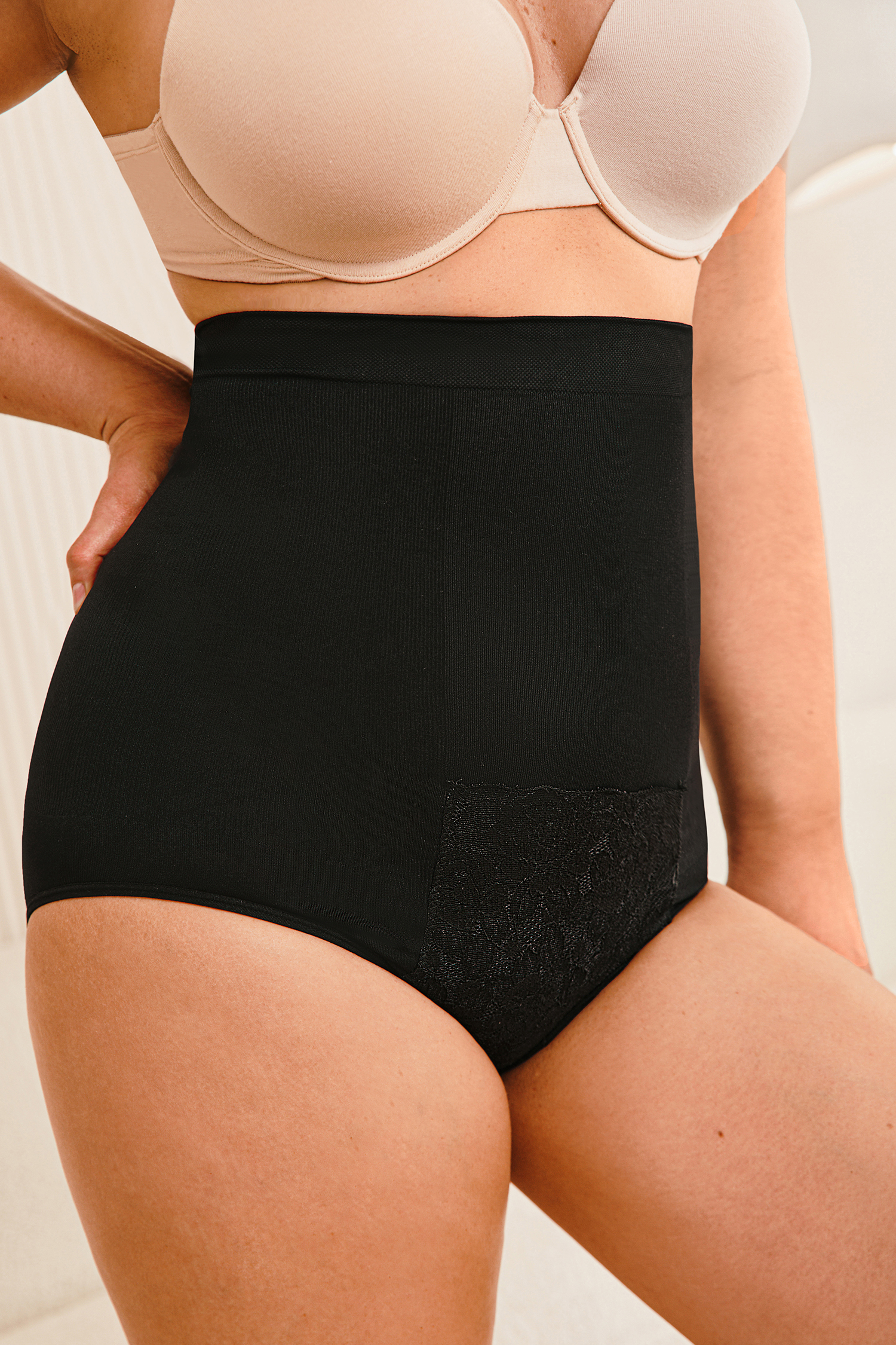 High-Waist Mittlere Kompression Shapewear-Slip von CUPSHE