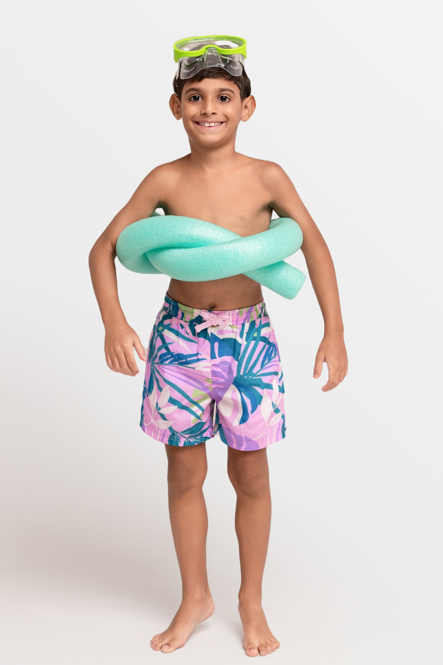 Jungen Badeshorts mit Kordelzug von CUPSHE