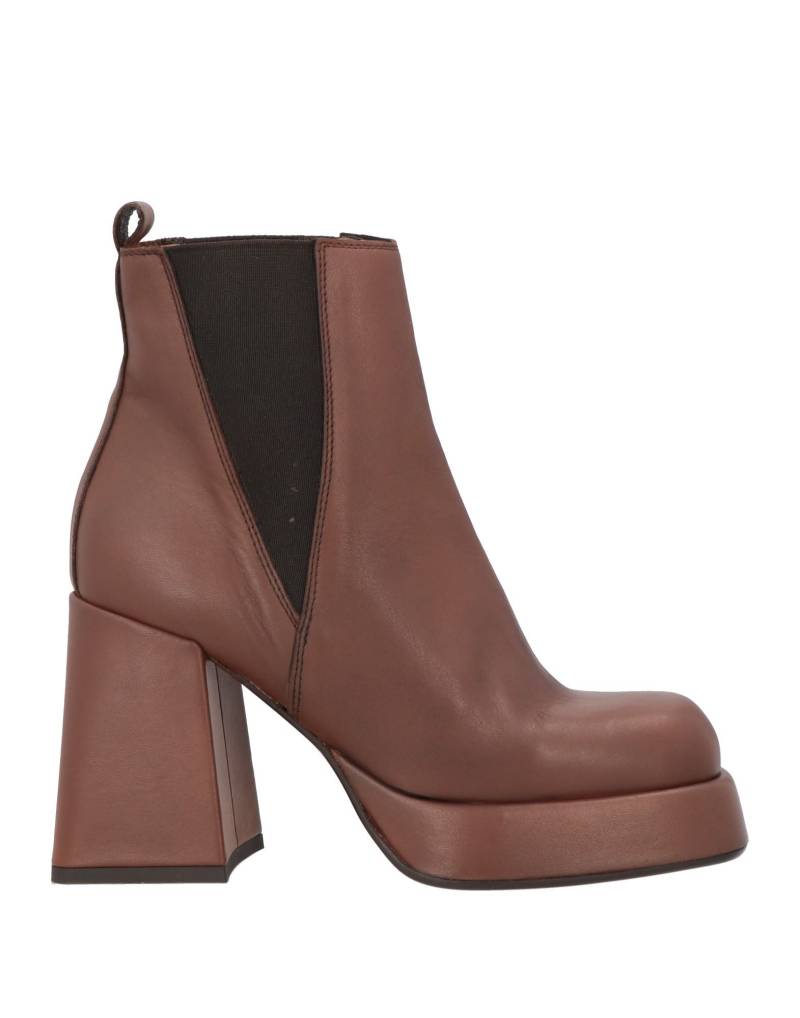 CURIOSITÉ Stiefelette Damen Braun von CURIOSITÉ