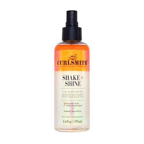 Curlsmith Shake + Shine Curl Refreshing Mist | Bi-Phase Spray mit Hyaluronsäure & Meeresalgen für lockiges Haar | Leichte Frizz Ease, Feuchtigkeit & Glanz | Refresh-Spray für welliges & lockiges Haar Curlsmith Shake + Shine Curl Refreshing Mist | Bi-Phase Spray mit Hyaluronsäure & Meeresalgen für lockiges Haar | Leichte Frizz Ease, Feuchtigkeit & Glanz | Refresh-Spray für welliges & lockiges Haar von CURLSMITH