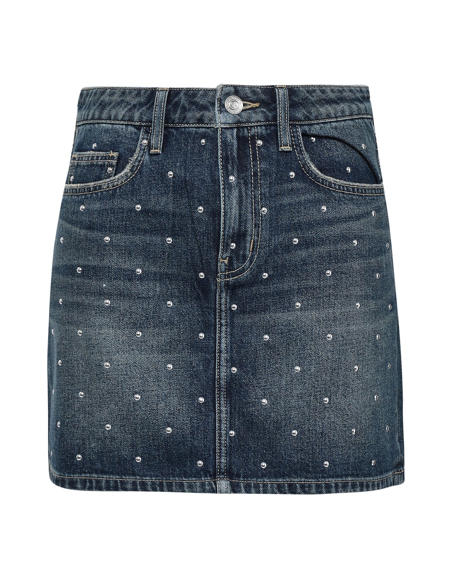 CURRENT/ELLIOTT Jeansrock Damen Blau von CURRENT/ELLIOTT