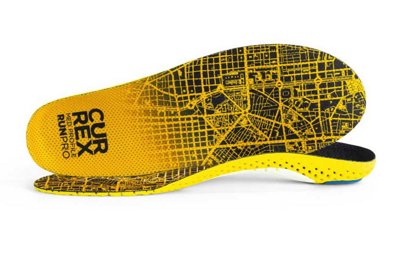CURREX Einlegesohlen CURREX RunPro GELB von CURREX