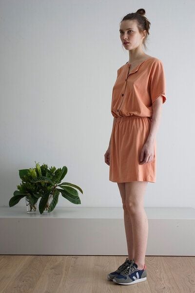 CUS Kleid - BASEdress peach von CUS