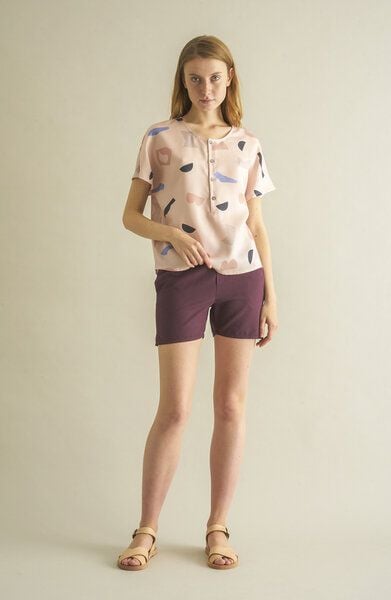 CUS Weinrote Shorts - JULIA oc-light von CUS