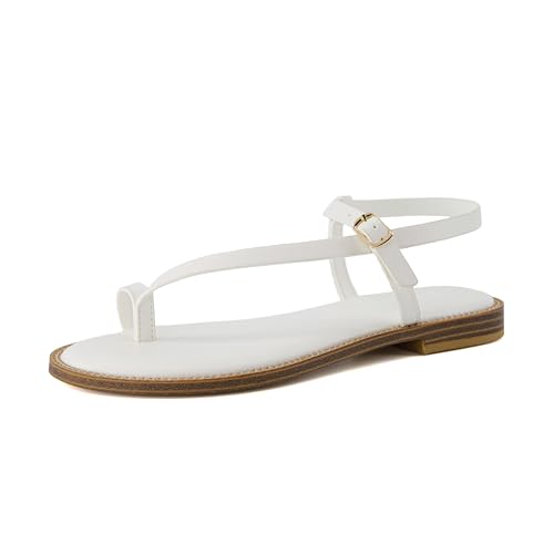 CUSHIONAIRE Life Flache Riemchensandalen für Damen mit Zehenschlaufe, Memory-Schaum und verstellbarem Knöchelriemen, Weiss/opulenter Garten, 39 EU CUSHIONAIRE Life Flache Riemchensandalen für Damen mit Zehenschlaufe, Memory-Schaum und verstellbarem Knöchelriemen, Weiss/opulenter Garten, 39 EU von CUSHIONAIRE
