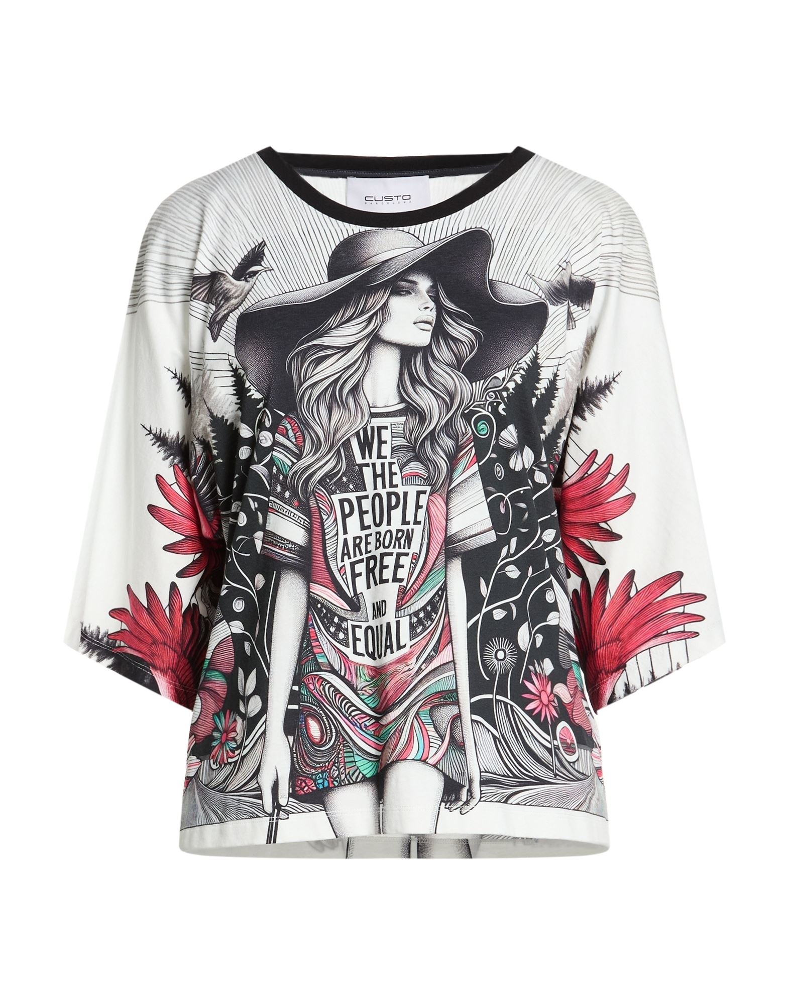 CUSTO BARCELONA T-shirts Damen Elfenbein von CUSTO BARCELONA