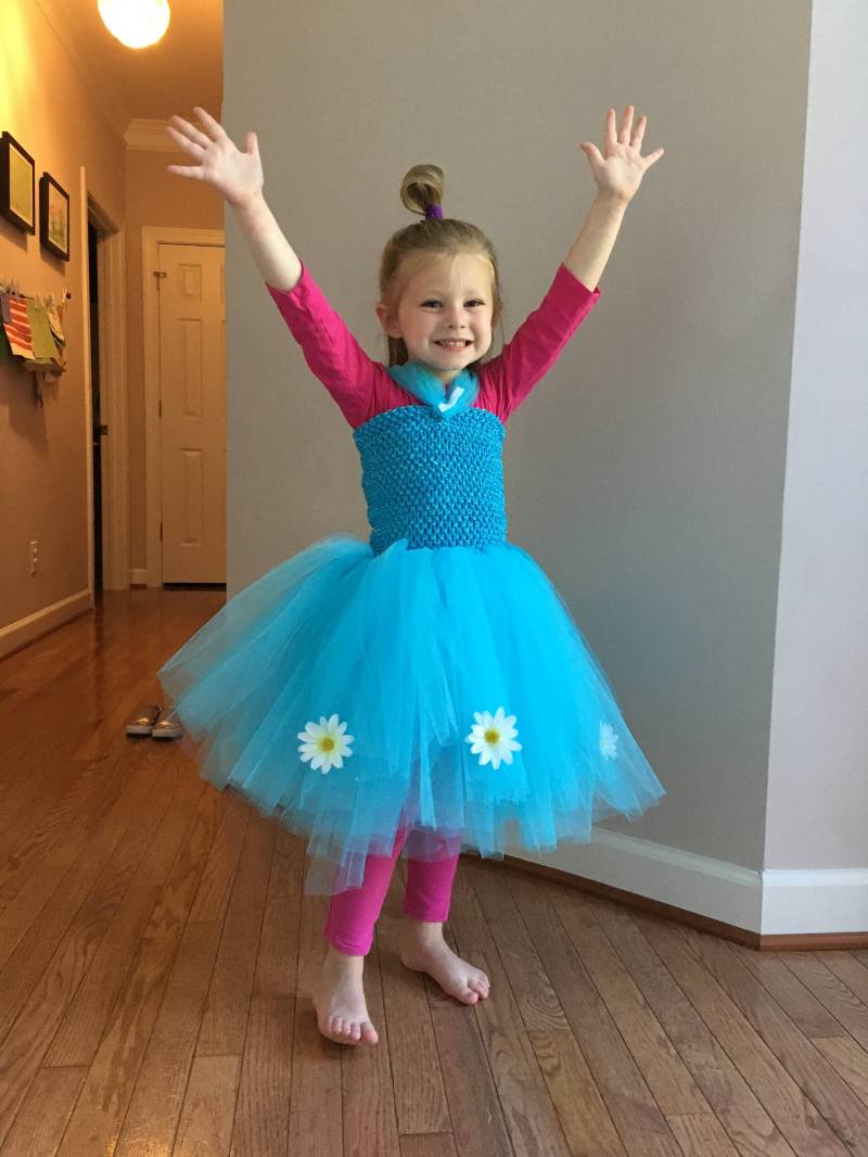 Trolle Poppy Tüll Halloween-Kostüm Für Kinder, Erwachsene, Frauen, Mädchen, Kleinkinder Und Säuglinge von CUSTOMDesignsBySavi