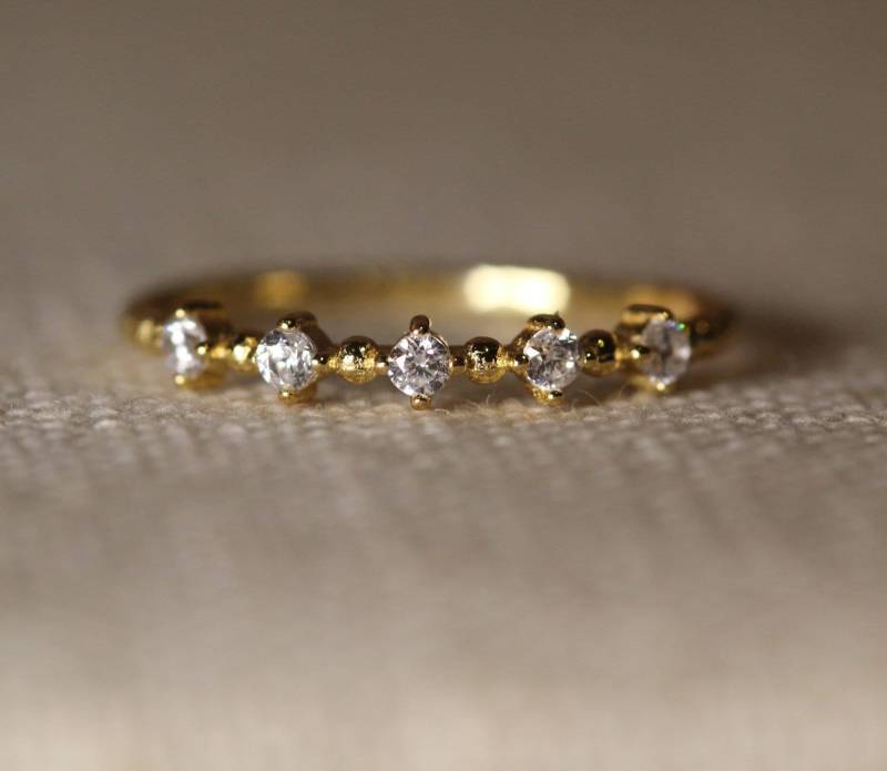 Einzigartiger Ehering/Schmuck Designer Marke Handgefertigter Maßgeschneiderter Diamant Eternity von shinystonelovejewel
