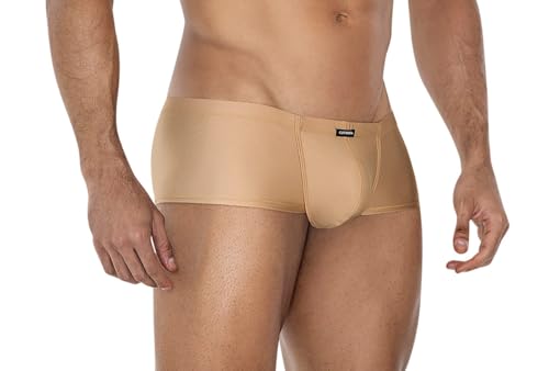 CUT4MEN Dessous Beiger Hipster Brief Männer Slip Blickdicht knapp geschnitten Herren Underpants M von CUT4MEN Dessous