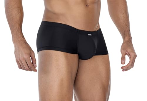 CUT4MEN Dessous Schwarzer Hipster Brief Männer Slip Blickdicht knapp geschnitten Underpants M von CUT4MEN Dessous