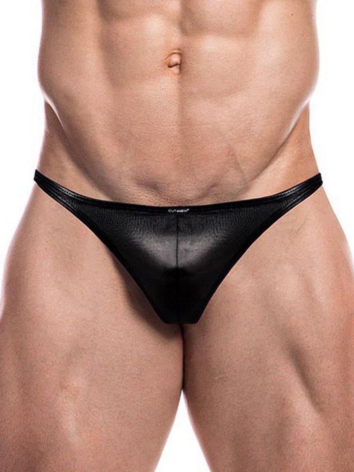 CUT4MEN Slip Cut4Men Brazilian Brief Underwear Black Leatherette L CUT4MEN Slip Cut4Men Brazilian Brief Underwear Black Leatherette L von CUT4MEN