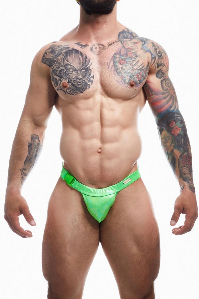 CUT4MEN Slip Herren-Slip in grün - M von CUT4MEN