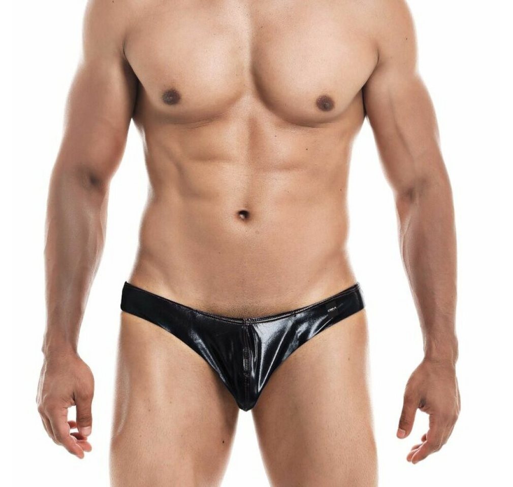 CUT4MEN Slip - LOW RISE BRIEF BLACK SKAI S von CUT4MEN
