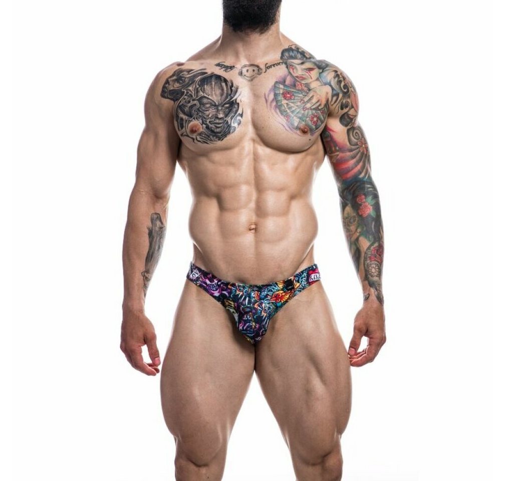 CUT4MEN Slip - LOW RISE BRIEF - TATTOO XL von CUT4MEN