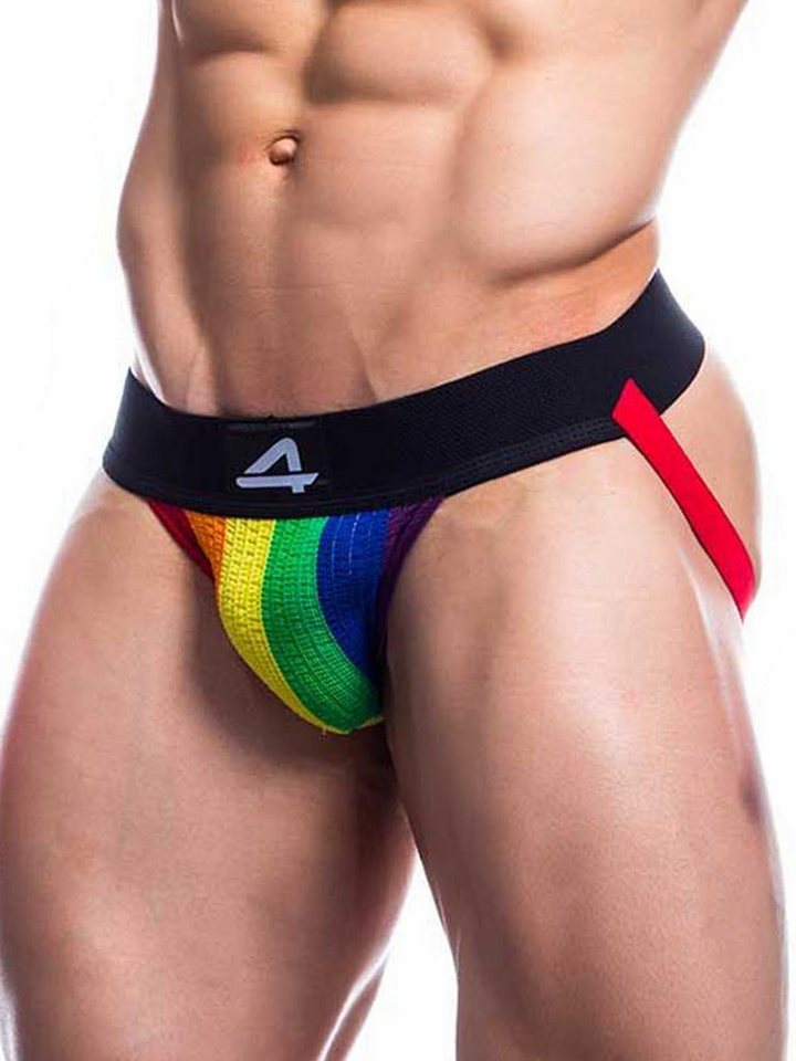 CUT4MEN String Cut4Men Jockstrap Pride Underwear Pride von CUT4MEN