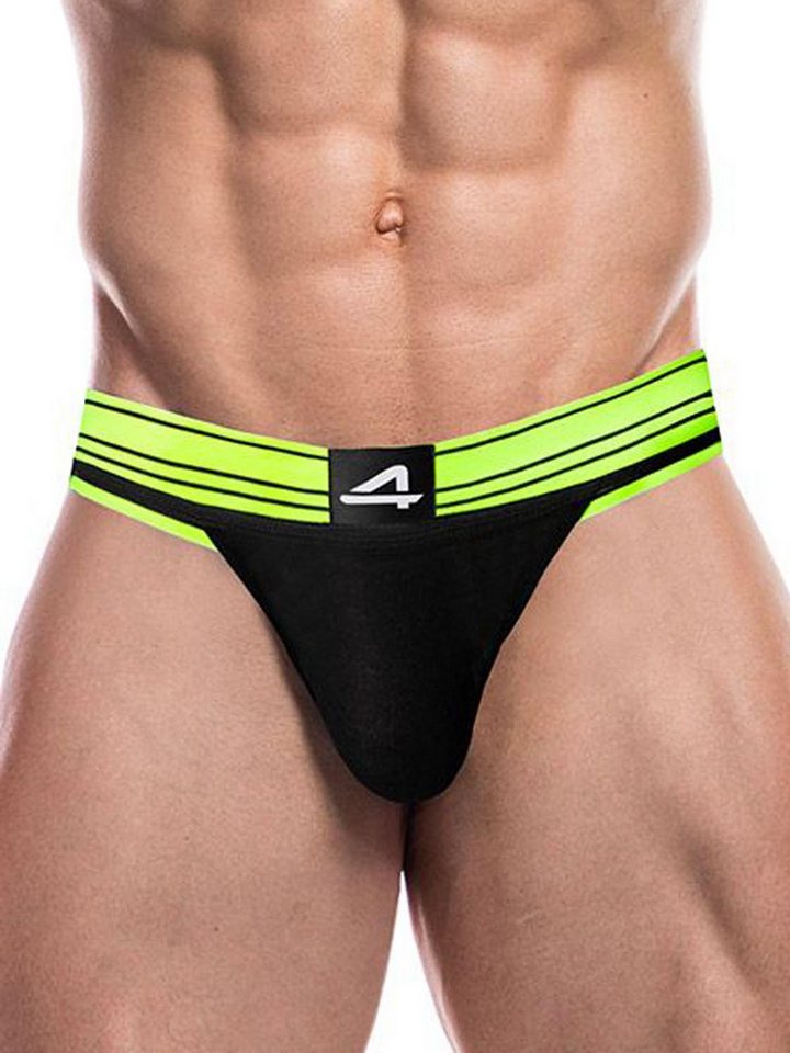 CUT4MEN String Cut4Men Rugby Jockstrap Underwear Neon Green CUT4MEN String Cut4Men Rugby Jockstrap Underwear Neon Green von CUT4MEN
