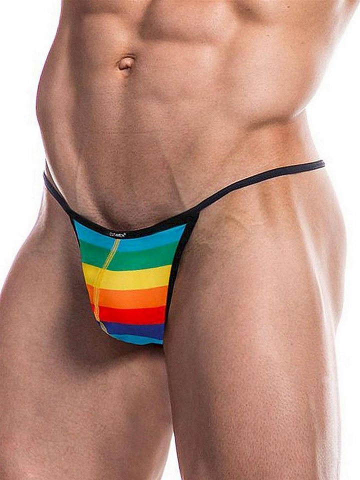 CUT4MEN String Cut4Men String Underwear Rainbow von CUT4MEN