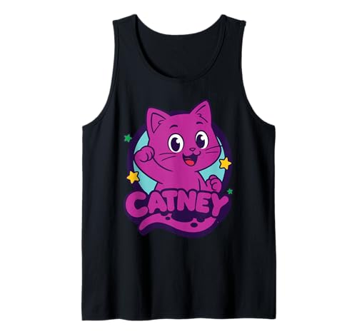 Catney Vintage 90er lila Charakter für Kinder lustig Tank Top Catney Vintage 90er lila Charakter für Kinder lustig Tank Top von CUTE & TEES