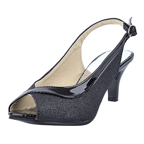 CUTEHEELS Damen Peep Toe Sandalen mit Kitten Heel Schuhe für Party CUTEHEELS Damen Peep Toe Sandalen mit Kitten Heel Schuhe für Party von CUTEHEELS