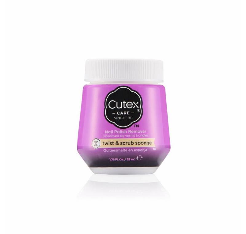 CUTEX Nagellackentferner SPONGE POLISH REMOVER twist & scrub 52ml von CUTEX