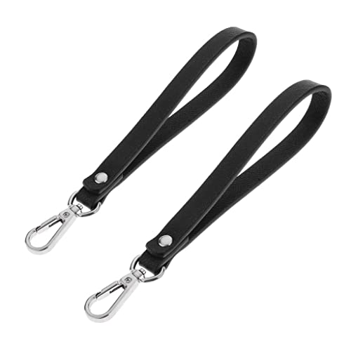 CUTICATE 2X Handgelenk-Trageband/Handschlaufe mit Karabinerhaken für Handtaschen, Geldbörsen von CUTICATE