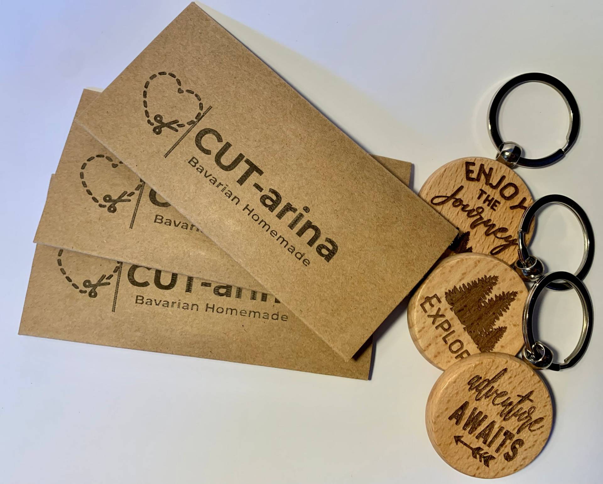 Schlüsselanhänger Aus Holz Schlüsselanhänger Aus Holz von CUTarina