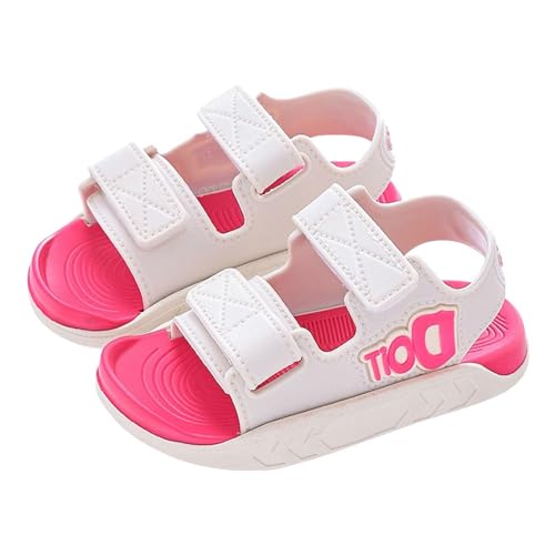 CUTeFiorino Baby Sandale Junge 12 Monate Süße, solide Sandalen für den Innenbereich für Mädchen und Elefanten Sandalen Junge 30 (Red, 2-3 Years) von CUTeFiorino