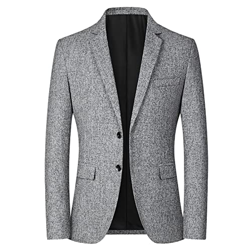 CUTeFiorino Herrenanzüge Business Anzug Sakko Herren Anzug Slim Fit Herren Anzug für Abend Abschlussball Vintage Klassischer Anzug Klassisch Anzug Sakko 80% Polyester 20% Viscose Luxury Smoking M-4XL von CUTeFiorino