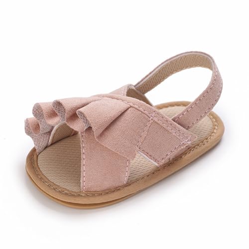 CUTeFiorino Kinder Schuhe Für Junge Baby Mädchen Sandalen Sommerschuhe Outdoor Kleinkind Mädchen Schuhe für den Sommer Sommer Outdoor Schuhe Baby Sandalen 0 12 Monate Mädchen Sandalen (Red, 19 Infant) von CUTeFiorino