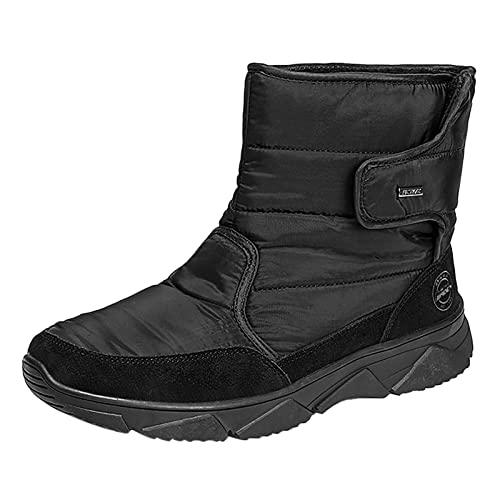 CUTeFiorino Wanderschuhe Herren Wasserdicht Hoch Unisex Thermostiefel Kurzschaft Snowboots Boots Herren Vintage Stiefel Wanderstiefel Winterschuhe Winterschuhe Herren Wasserdicht 46 von CUTeFiorino