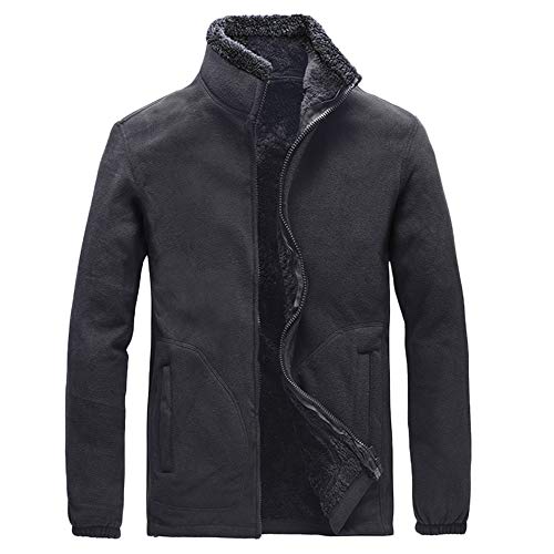 Flanelljacke Herren Braun Teddyfutter mit Gefütterte Thermojacke Revers Winterjacke mit Brusttasche Langarm Winddicht Wärme Sportlich Mode Übergangsjacke Einfarbig Jacke für Outdoor Freizeit M-4XL Flanelljacke Herren Braun Teddyfutter mit Gefütterte Thermojacke Revers Winterjacke mit Brusttasche Langarm Winddicht Wärme Sportlich Mode Übergangsjacke Einfarbig Jacke für Outdoor Freizeit M-4XL von CUTeFiorino
