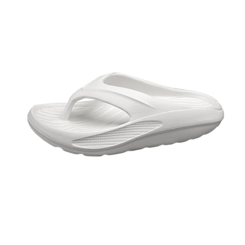 Herren Strand Flip Flop Sommer Bequem Strandsandalen Zehentrenner Offener Zeh Sommerschuhe Atmungsaktiv Schnell Trocknende Freizeitschuhe Rutschfeste Casual Hausschuhe Weichen Sohlen Slipper von CUTeFiorino
