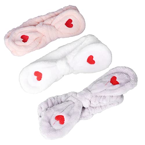 Make-up-Stirnbänder, weiches, bequemes Handtuch-Stirnband, langlebig, tragbar, stilvoll, praktisch, leicht, zum Waschen des Gesichts für die Dusche von CUYT