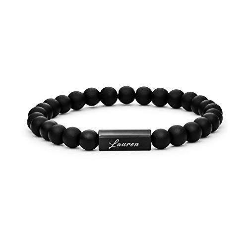 CV couplevibes Personalisierte Armbänder mit individueller Wunschgravur | Partnerarmband | Armband mit Gravur | Freundschaftsarmband Pärchen Armband (1 Armband) von CV couplevibes