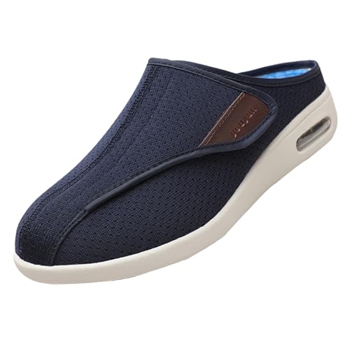 CVFOMBN Breiten Klettverschluss Gesundheitsschuhe,Orthopädischer Wanderschuh mit Fußgewölbeunterstützung und verstellbaren Riemen für geschwollene Füße,Blue▁38 CVFOMBN Breiten Klettverschluss Gesundheitsschuhe,Orthopädischer Wanderschuh mit Fußgewölbeunterstützung und verstellbaren Riemen für geschwollene Füße,Blue▁38 von CVFOMBN